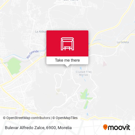 Bulevar Alfredo Zalce, 6900 map