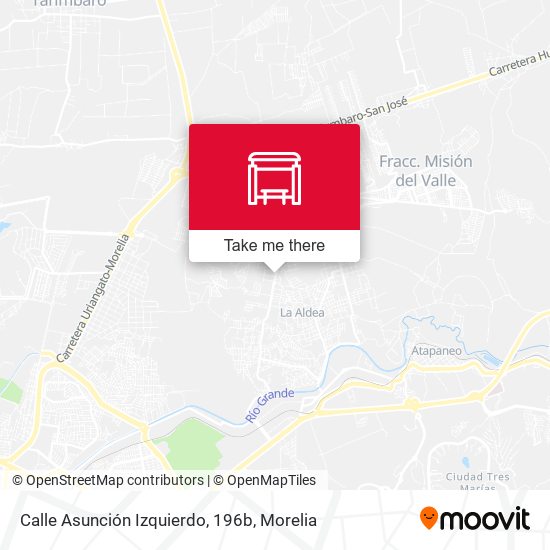 Mapa de Calle Asunción Izquierdo, 196b