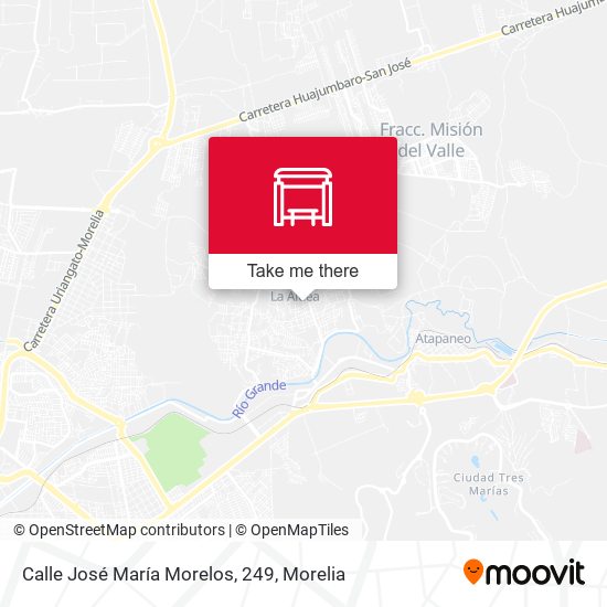 Mapa de Calle José María Morelos, 249