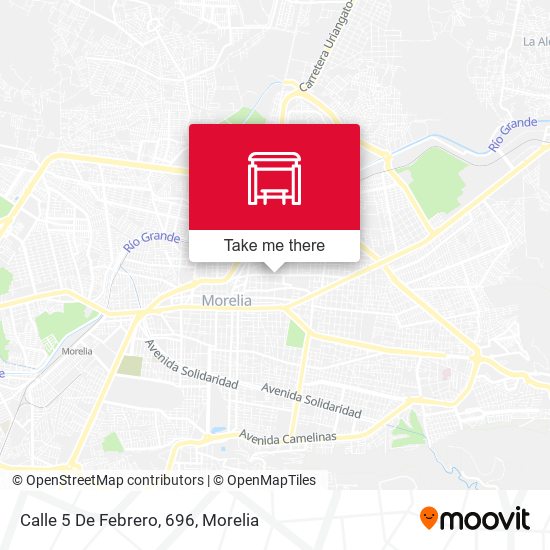 Mapa de Calle 5 De Febrero, 696