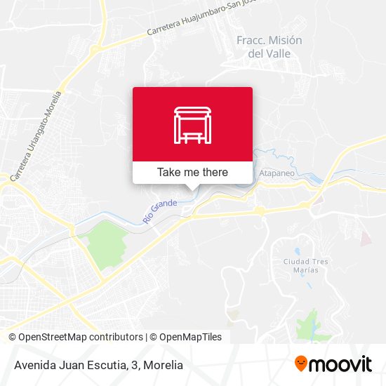 Mapa de Avenida Juan Escutia, 3