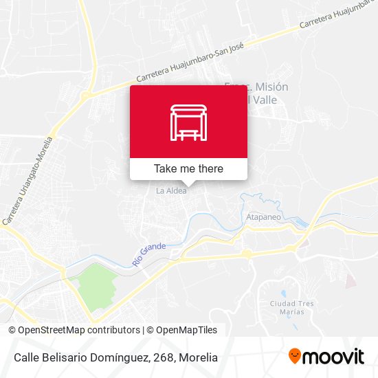 Calle Belisario Domínguez, 268 map
