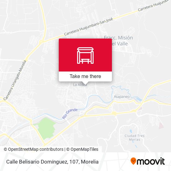 Calle Belisario Domínguez, 107 map