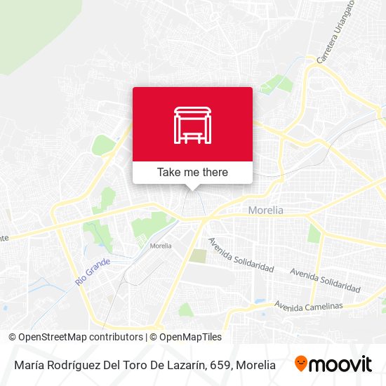 María Rodríguez Del Toro De Lazarín, 659 map