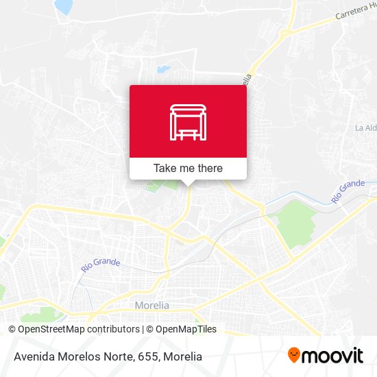 Mapa de Avenida Morelos Norte, 655