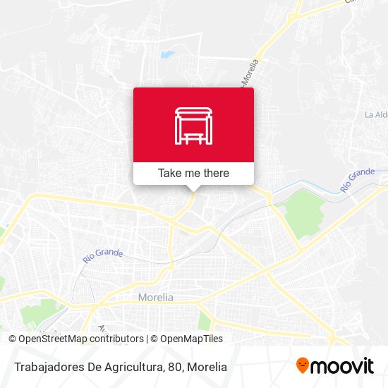 Trabajadores De Agricultura, 80 map