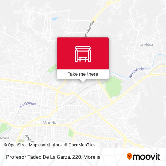 Mapa de Profesor Tadeo De La Garza, 220