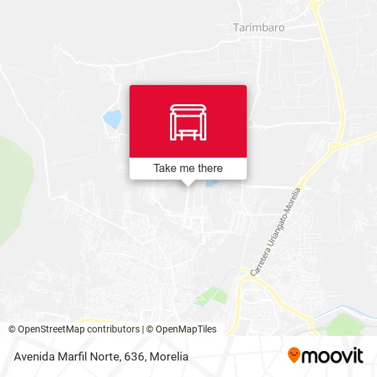 Avenida Marfil Norte, 636 map