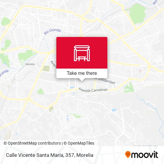 Mapa de Calle Vicente Santa María, 357