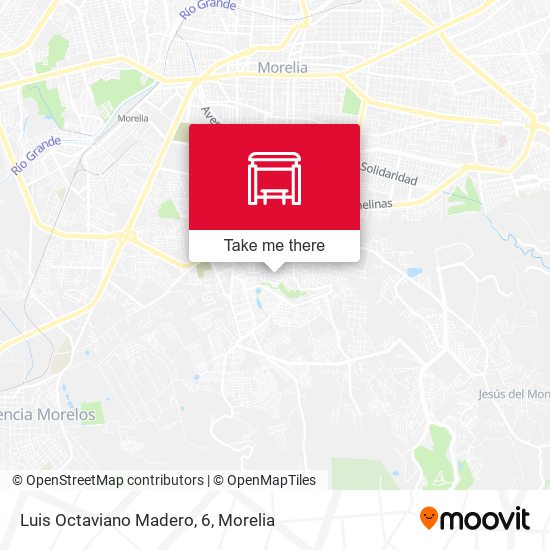 Luis Octaviano Madero, 6 map