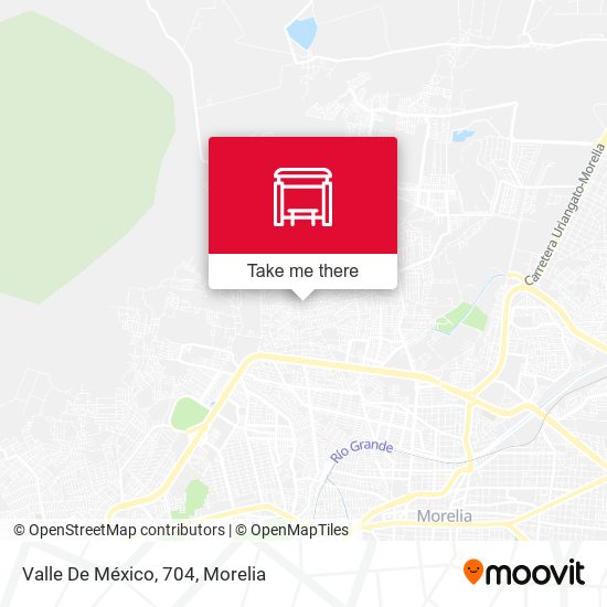 Valle De México, 704 map