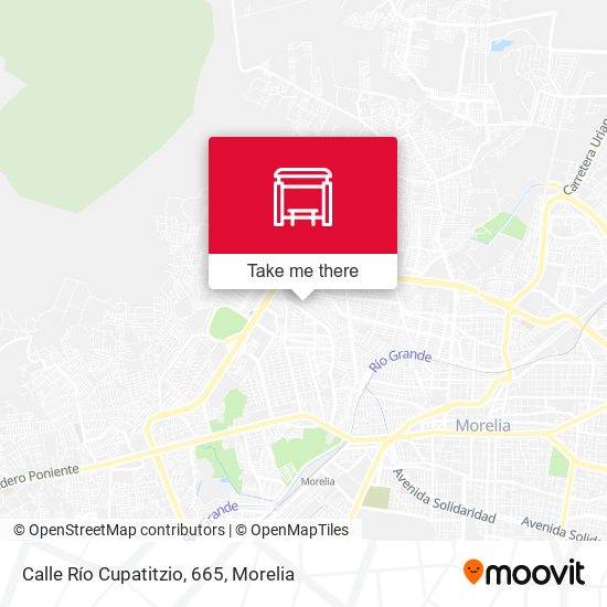 Mapa de Calle Río Cupatitzio, 665