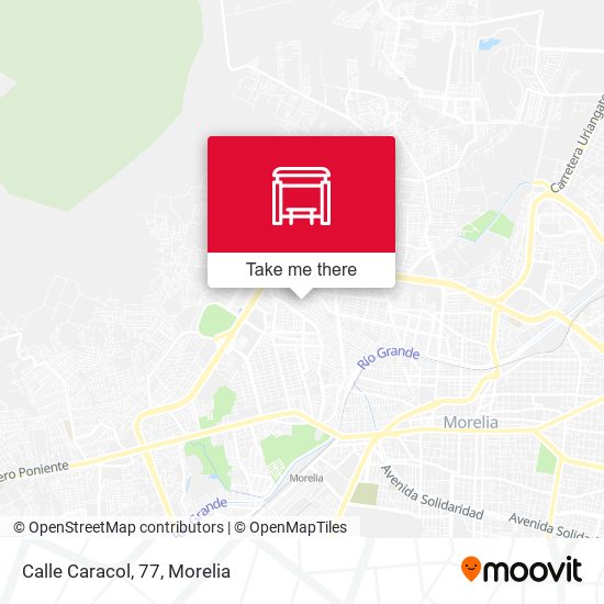 Mapa de Calle Caracol, 77
