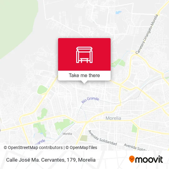 Calle José Ma. Cervantes, 179 map