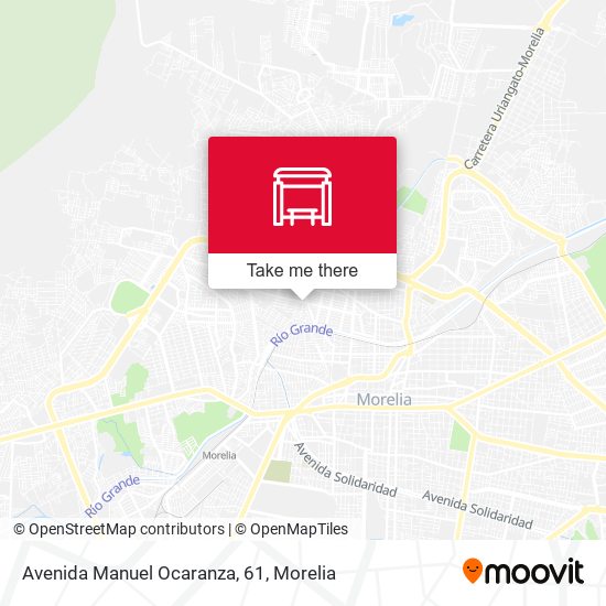 Mapa de Avenida Manuel Ocaranza, 61