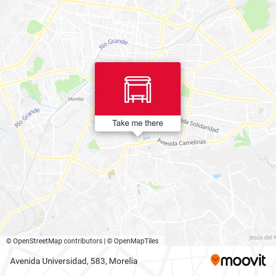 Mapa de Avenida Universidad, 583