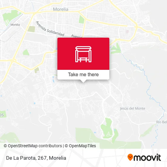 De La Parota, 267 map