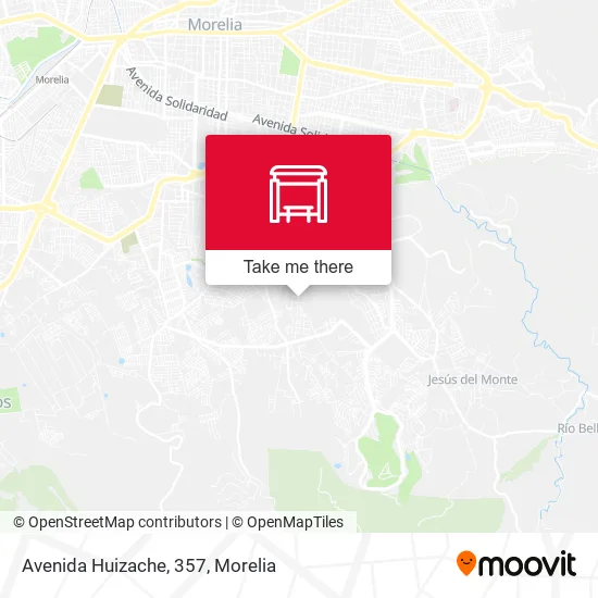 Avenida Huizache, 357 map