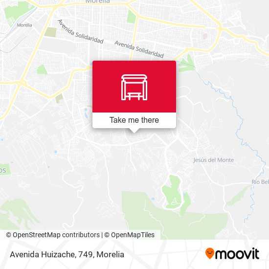 Mapa de Avenida Huizache, 749