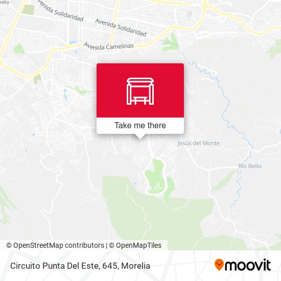 Mapa de Circuito Punta Del Este, 645