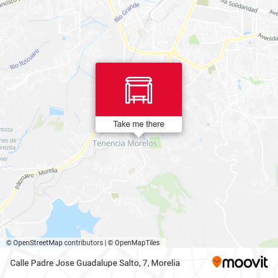 Mapa de Calle Padre Jose Guadalupe Salto, 7