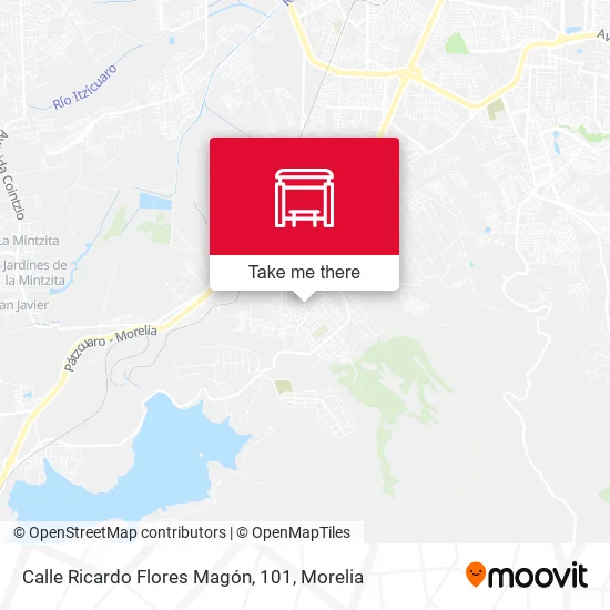 Calle Ricardo Flores Magón, 101 map