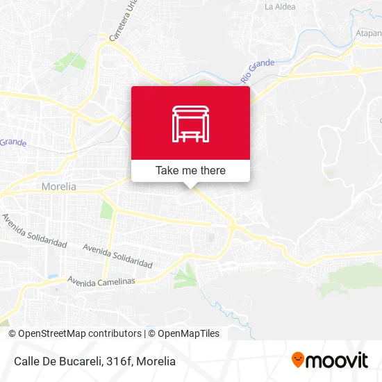 Calle De Bucareli, 316f map