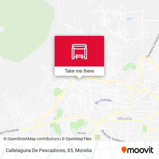 Callelaguna De Pescadores, 85 map
