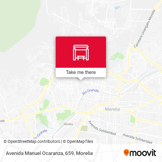 Avenida Manuel Ocaranza, 659 map