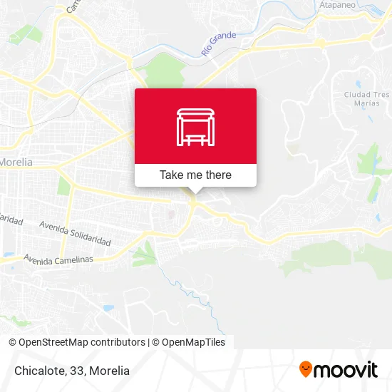 Chicalote, 33 map