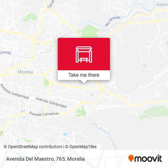 Avenida Del Maestro, 765 map
