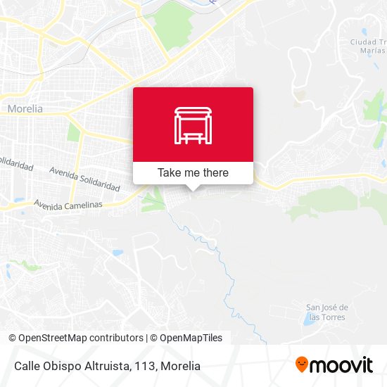 Calle Obispo Altruista, 113 map