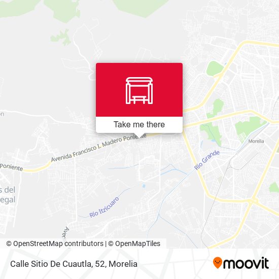 Calle Sitio De Cuautla, 52 map