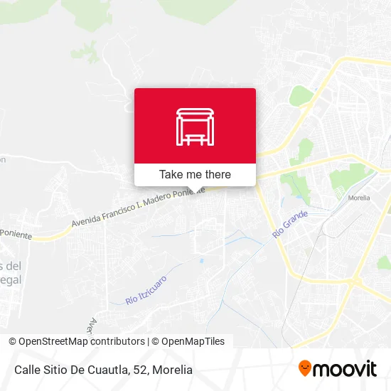 Calle Sitio De Cuautla, 52 map