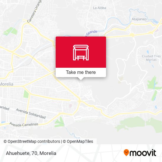 Mapa de Ahuehuete, 70