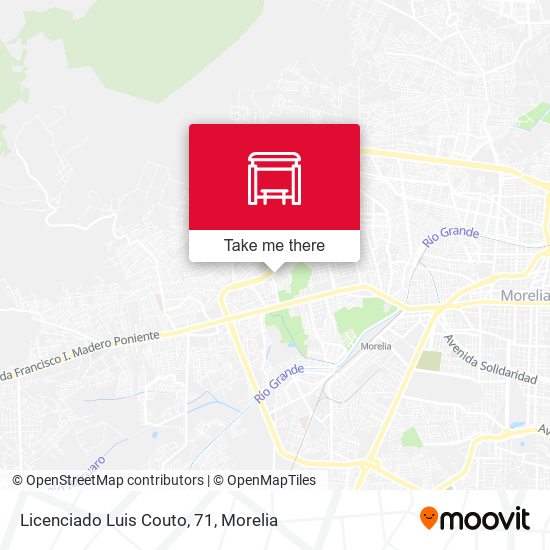 Licenciado Luis Couto, 71 map