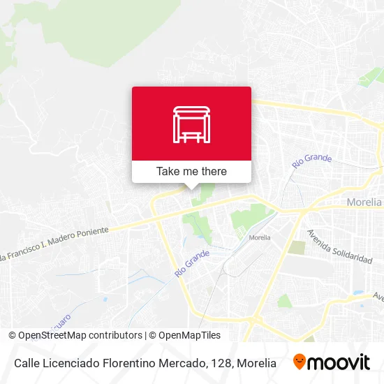Calle Licenciado Florentino Mercado, 128 map