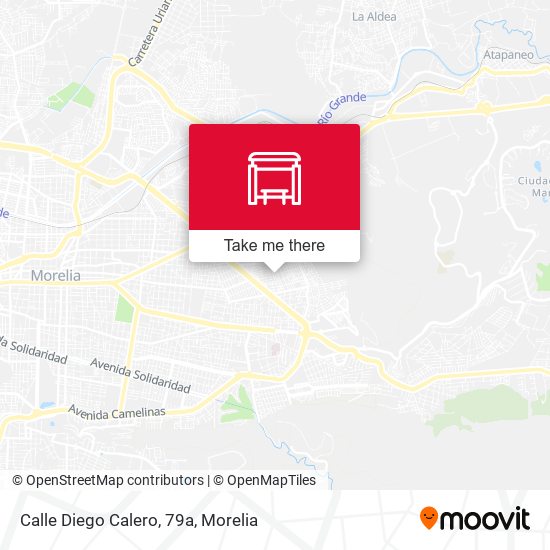 Calle Diego Calero, 79a map