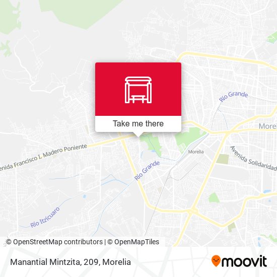 Mapa de Manantial Mintzita, 209
