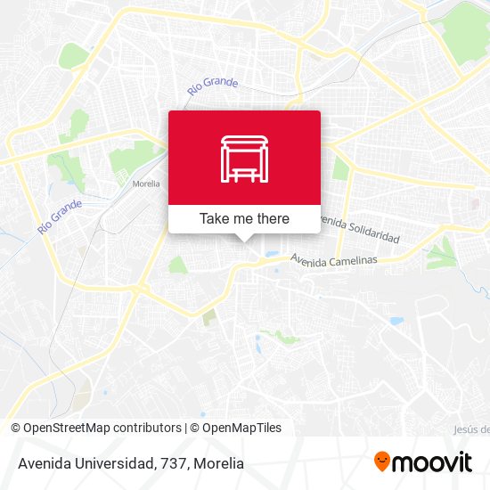 Avenida Universidad, 737 map