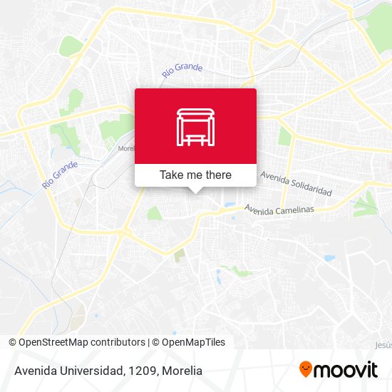 Avenida Universidad, 1209 map