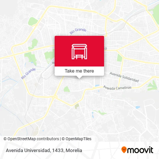 Avenida Universidad, 1433 map