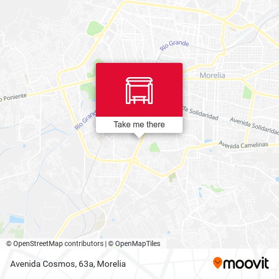 Mapa de Avenida Cosmos, 63a