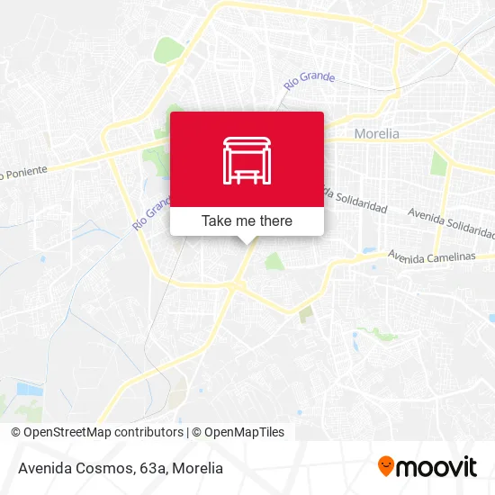 Avenida Cosmos, 63a map