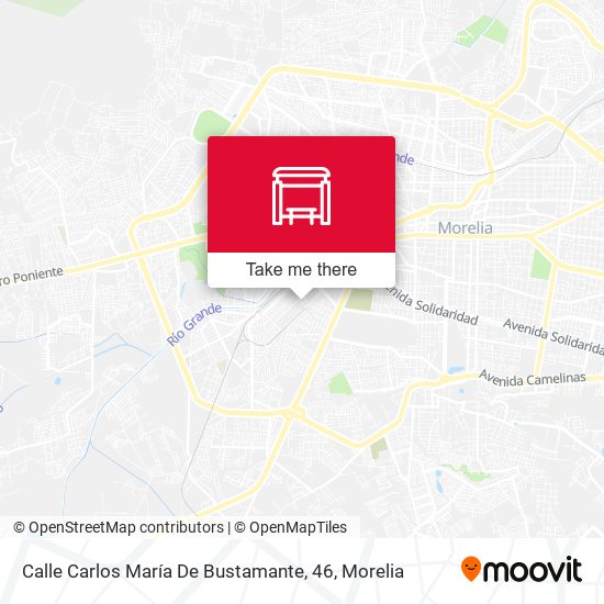 Calle Carlos María De Bustamante, 46 map