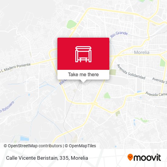 Calle Vicente Beristain, 335 map