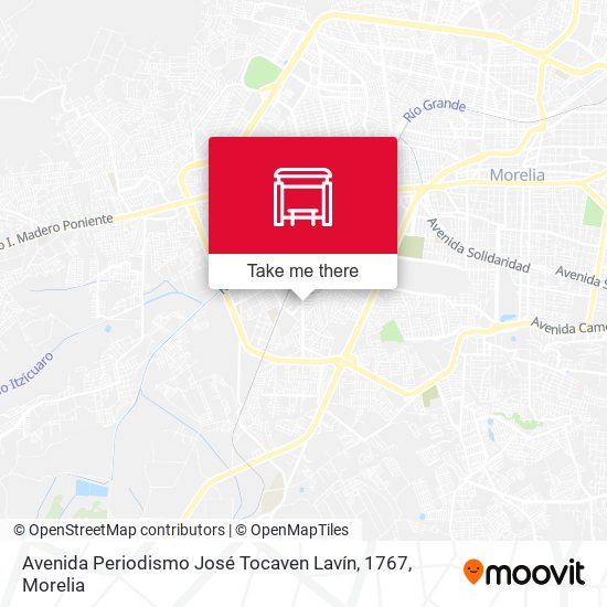 Avenida Periodismo José Tocaven Lavín, 1767 map