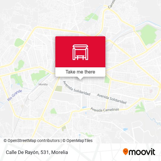 Calle De Rayón, 531 map