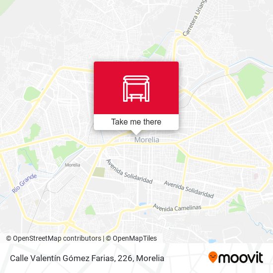 Calle Valentín Gómez Farias, 226 map