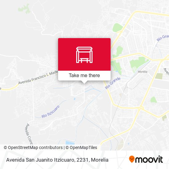 Mapa de Avenida San Juanito Itzícuaro, 2231
